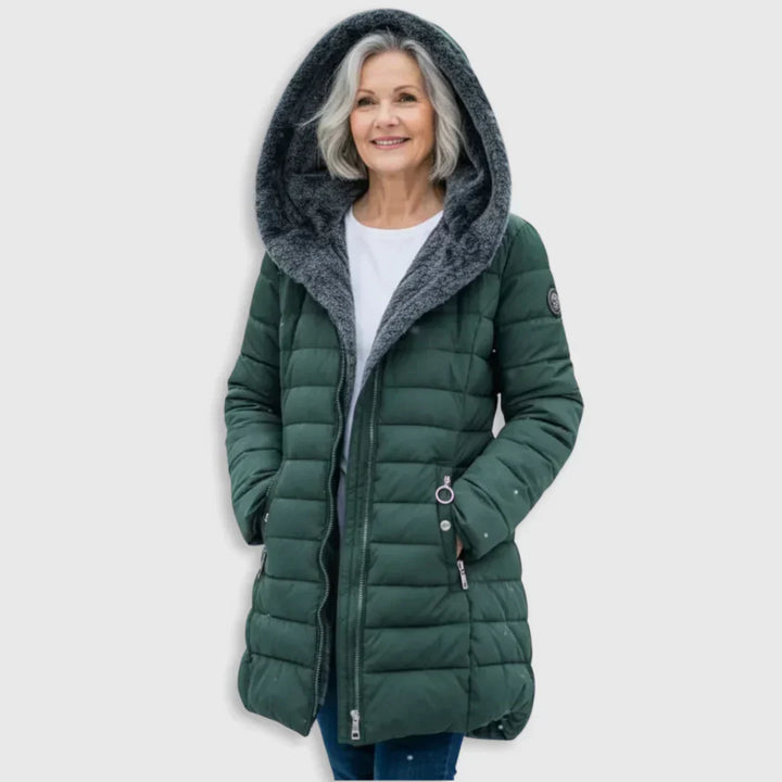 Isadora – Quilted Hooded Puffer Coat