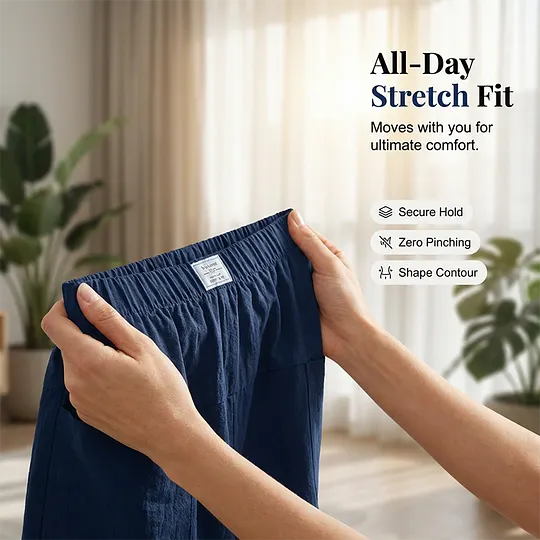 Lowri – Relaxed Wide Leg Casual Shorts
