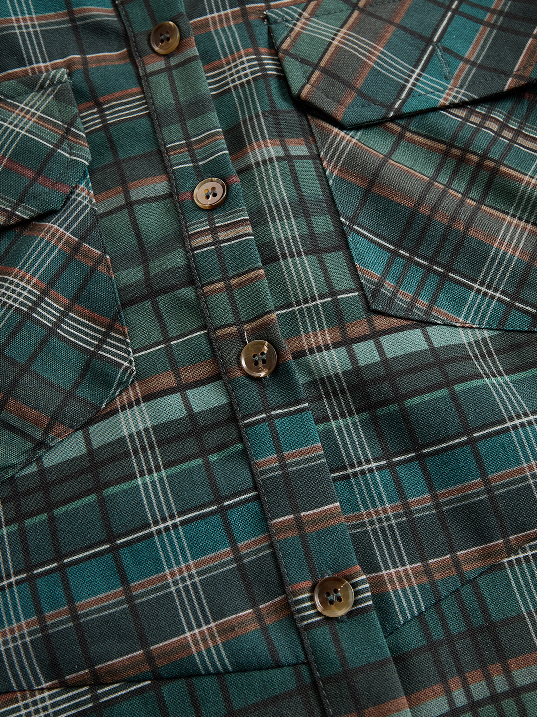 Mhairi – Plaid Shirt Maxi Dress