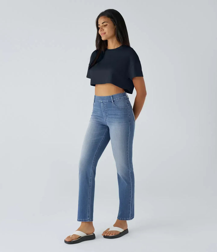 Elisha | Elastic and Comfortable Trousers with High Waist