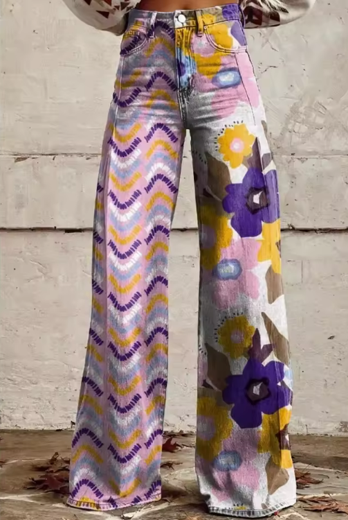 Kariana | Boho Flower Trousers