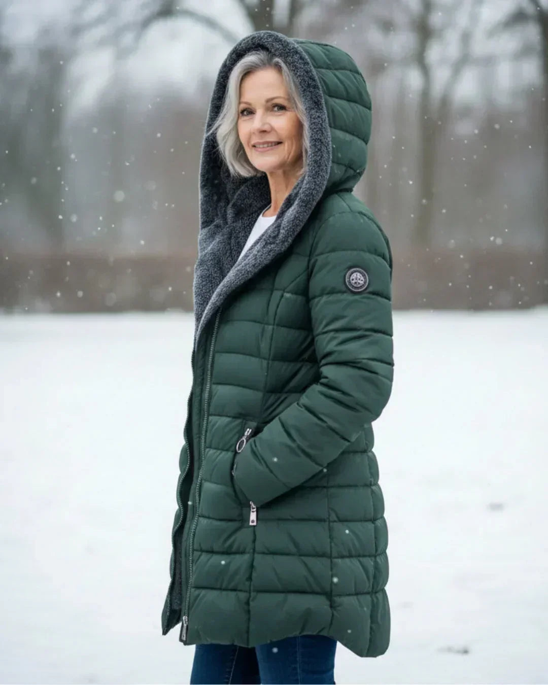 Isadora – Quilted Hooded Puffer Coat