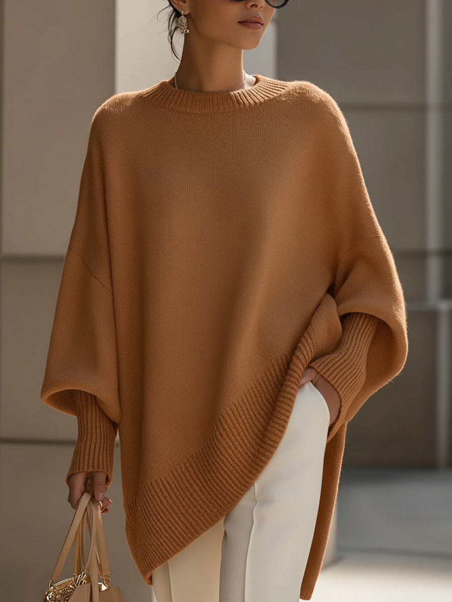 Jacinta – Oversized Knit Batwing Jumper