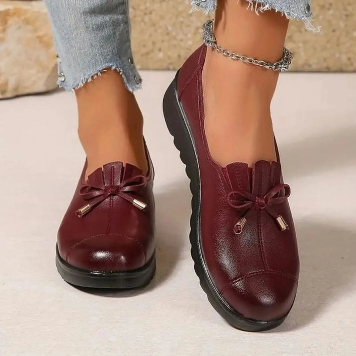 Margaret – Bow Detail Comfort Loafers
