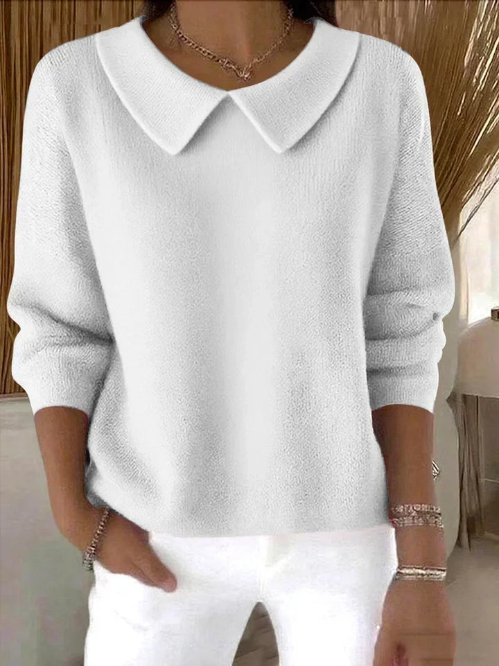 Clodagh – Peter Pan Collar Relaxed Top