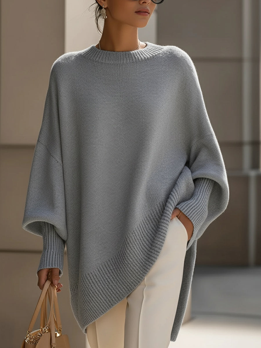 Jacinta – Oversized Knit Batwing Jumper