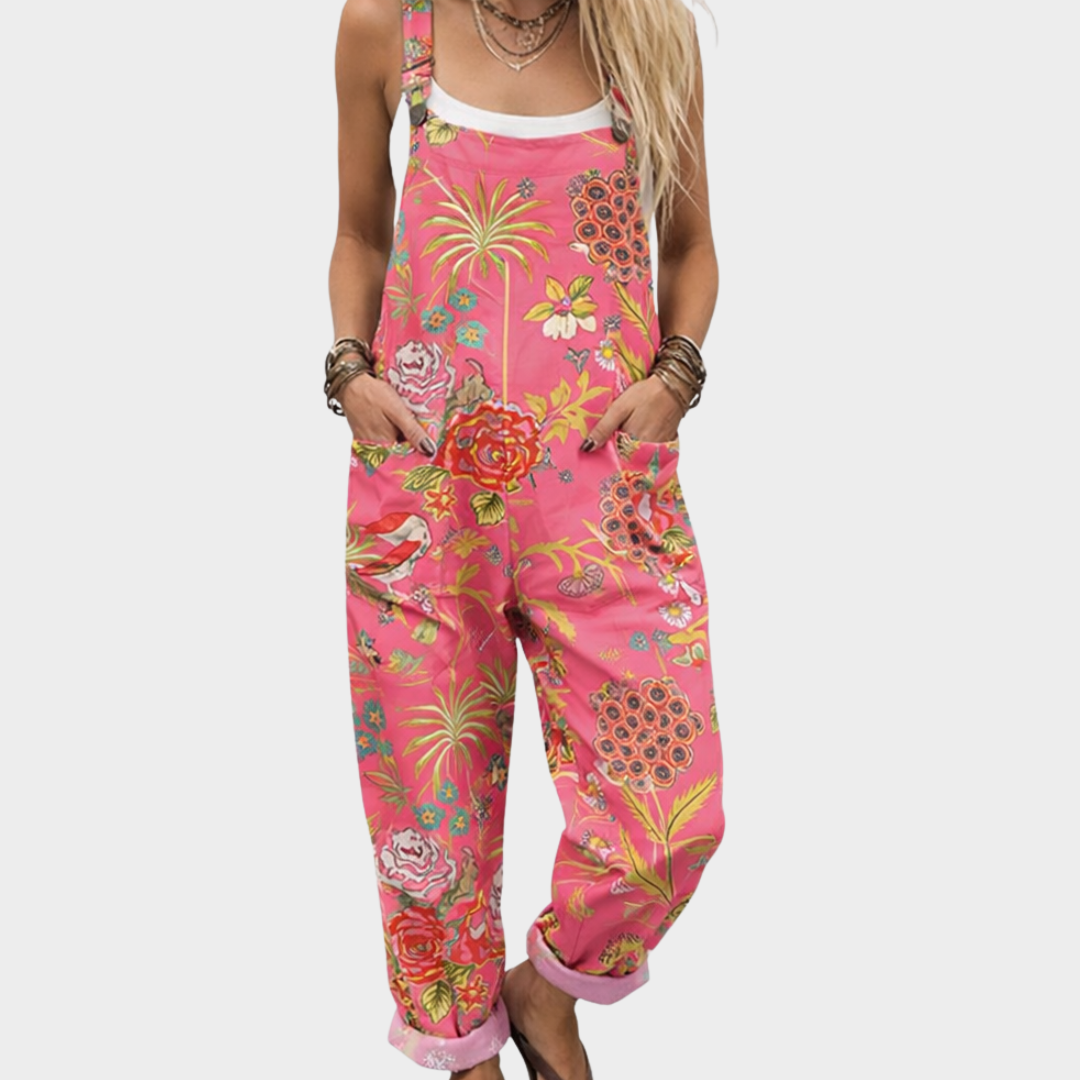 Riley | Soft Pink Dungarees