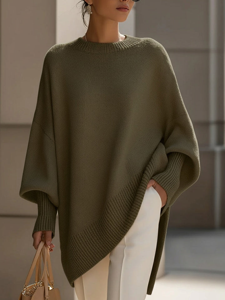 Jacinta – Oversized Knit Batwing Jumper