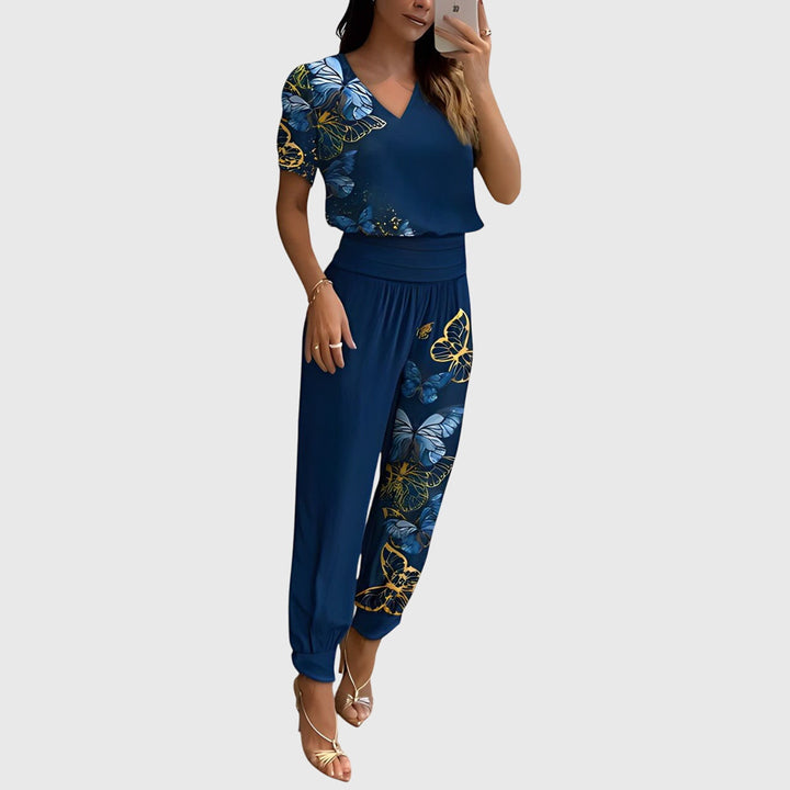 Pansy | Stylish Blouse and Trousers Set