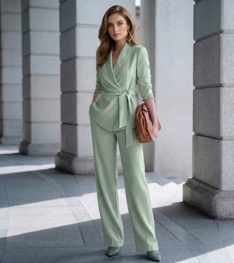 Isobel – Tailored Wide-Leg Two-Piece Set