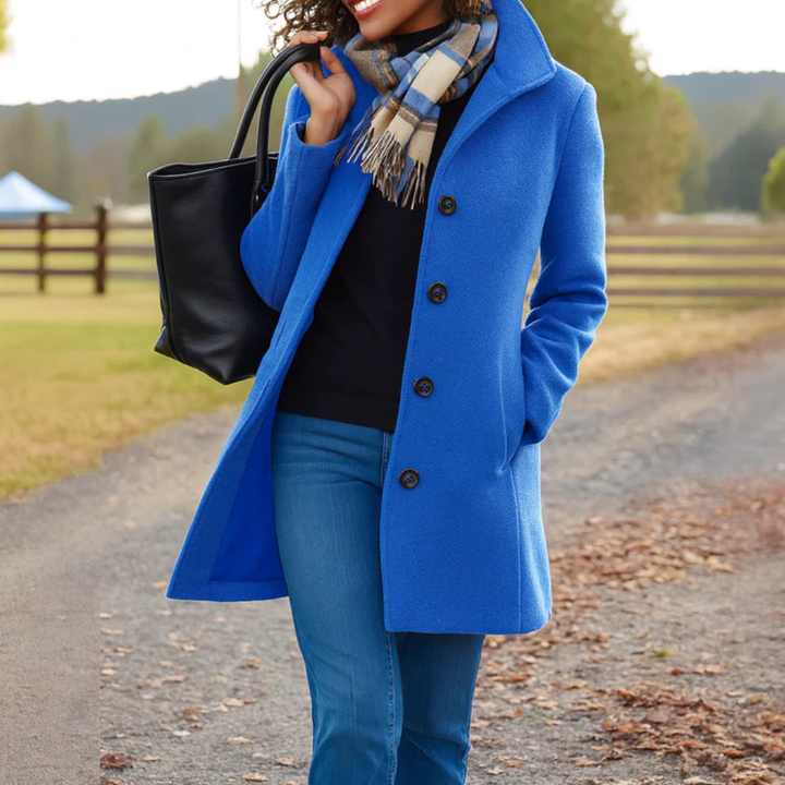 Teresa – Classic Button-Front Heritage Coat
