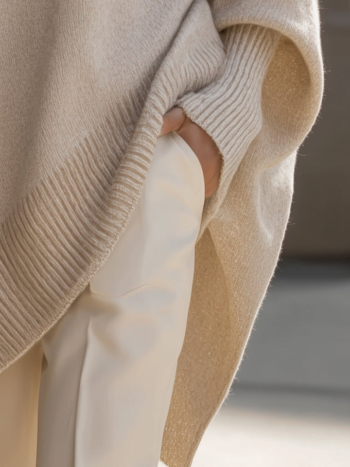 Jacinta – Oversized Knit Batwing Jumper