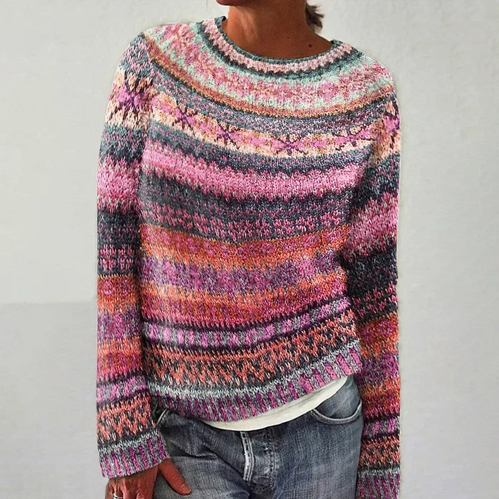 Cecily – Striped Knit Jumper