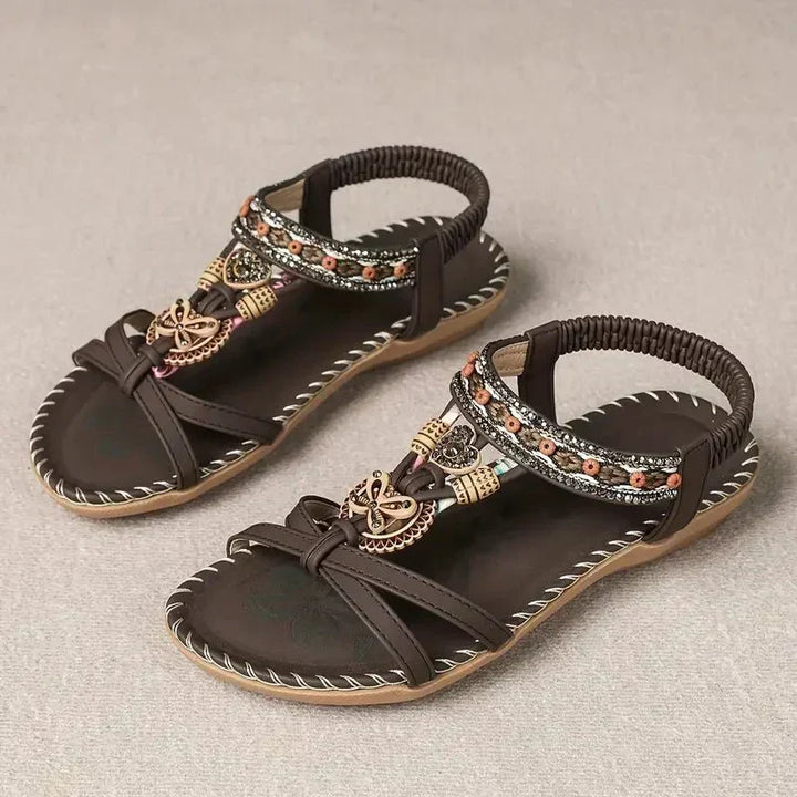 Amy | Boho Flat Sandals