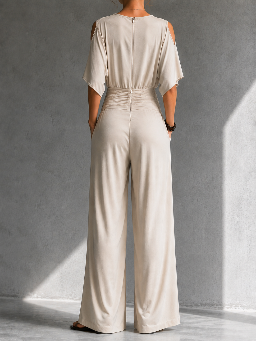 Yvonne – Wide Leg Wrap Jumpsuit