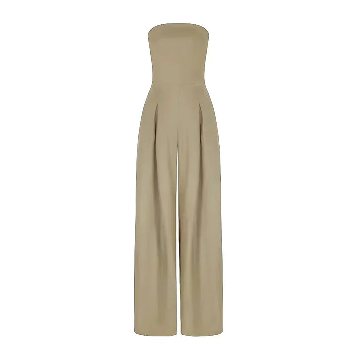 Catalina | Strapless Bustier Jumpsuit