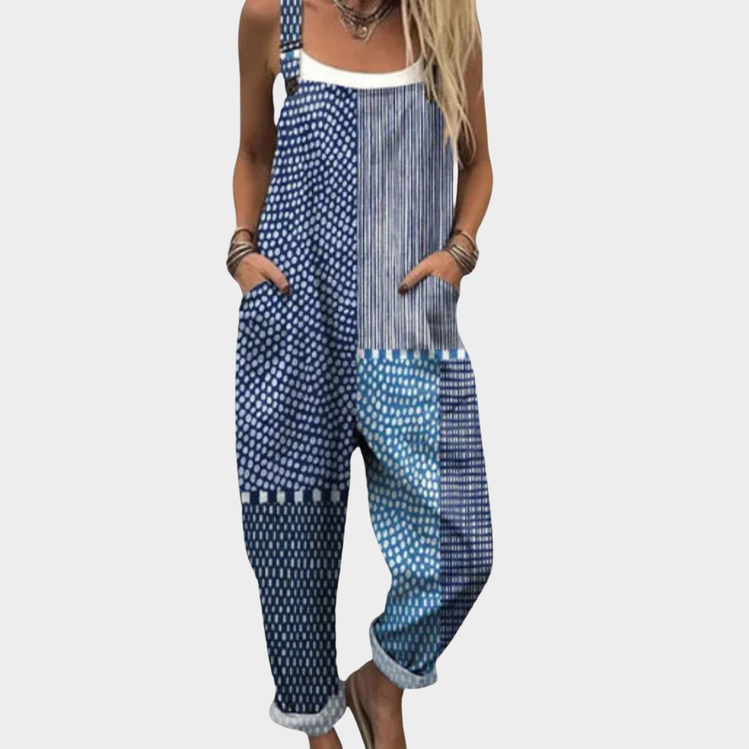 Lillian | Deep Blue Dungarees