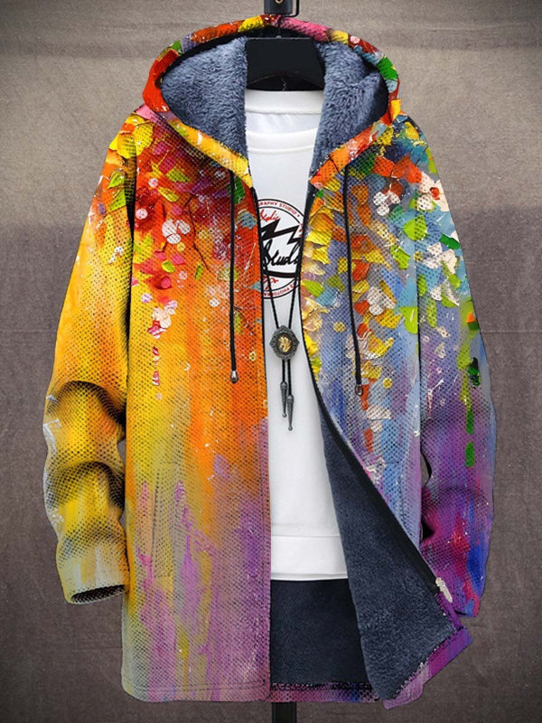 Maud – Fleece-Lined Hooded Zip Jacket