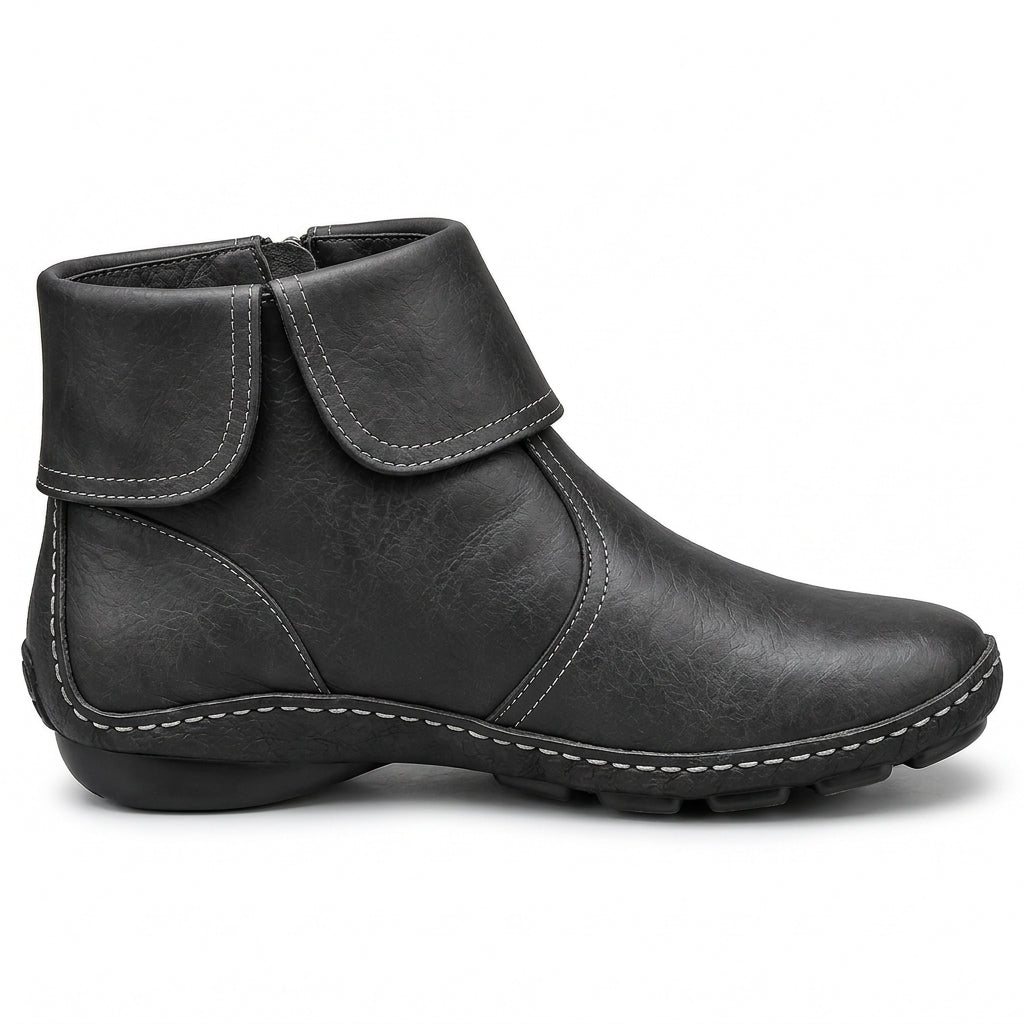 Saskia – Ankle Boots with Easy Side Zip