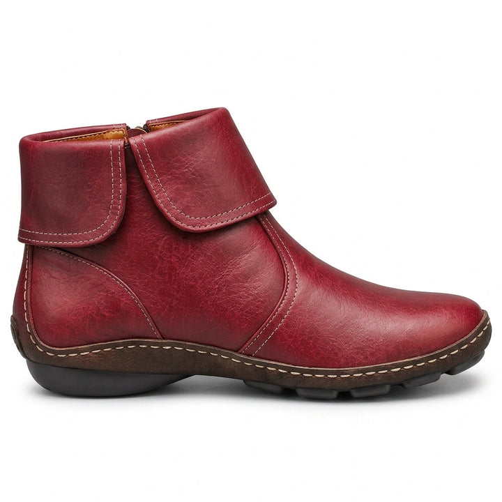 Saskia – Ankle Boots with Easy Side Zip