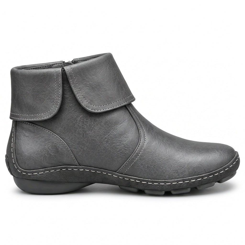 Saskia – Ankle Boots with Easy Side Zip