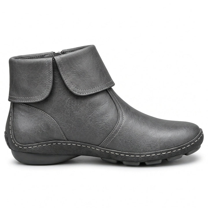 Saskia – Ankle Boots with Easy Side Zip