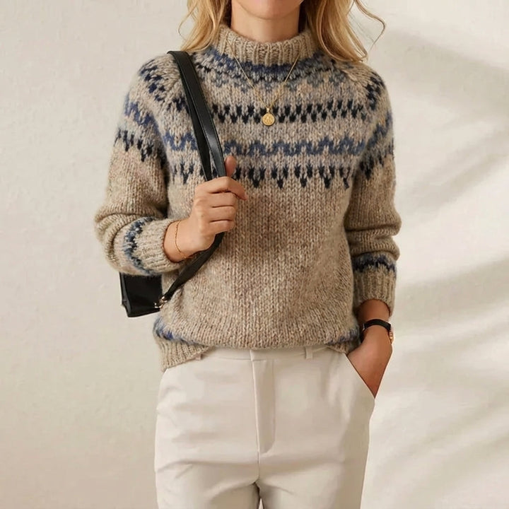 Veronica – Fair Isle Knit Jumper