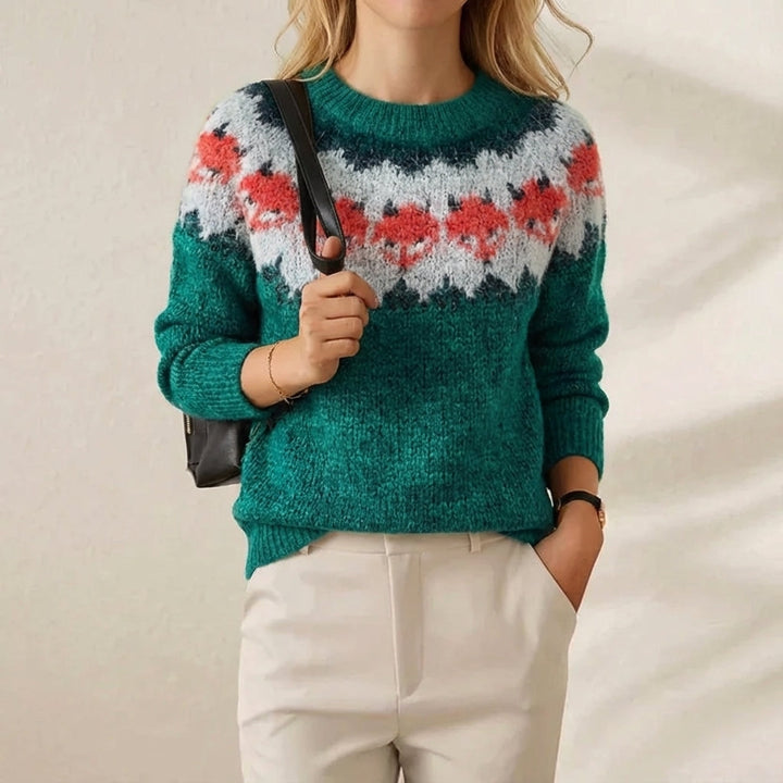 Edna – Fair Isle Knit Jumper