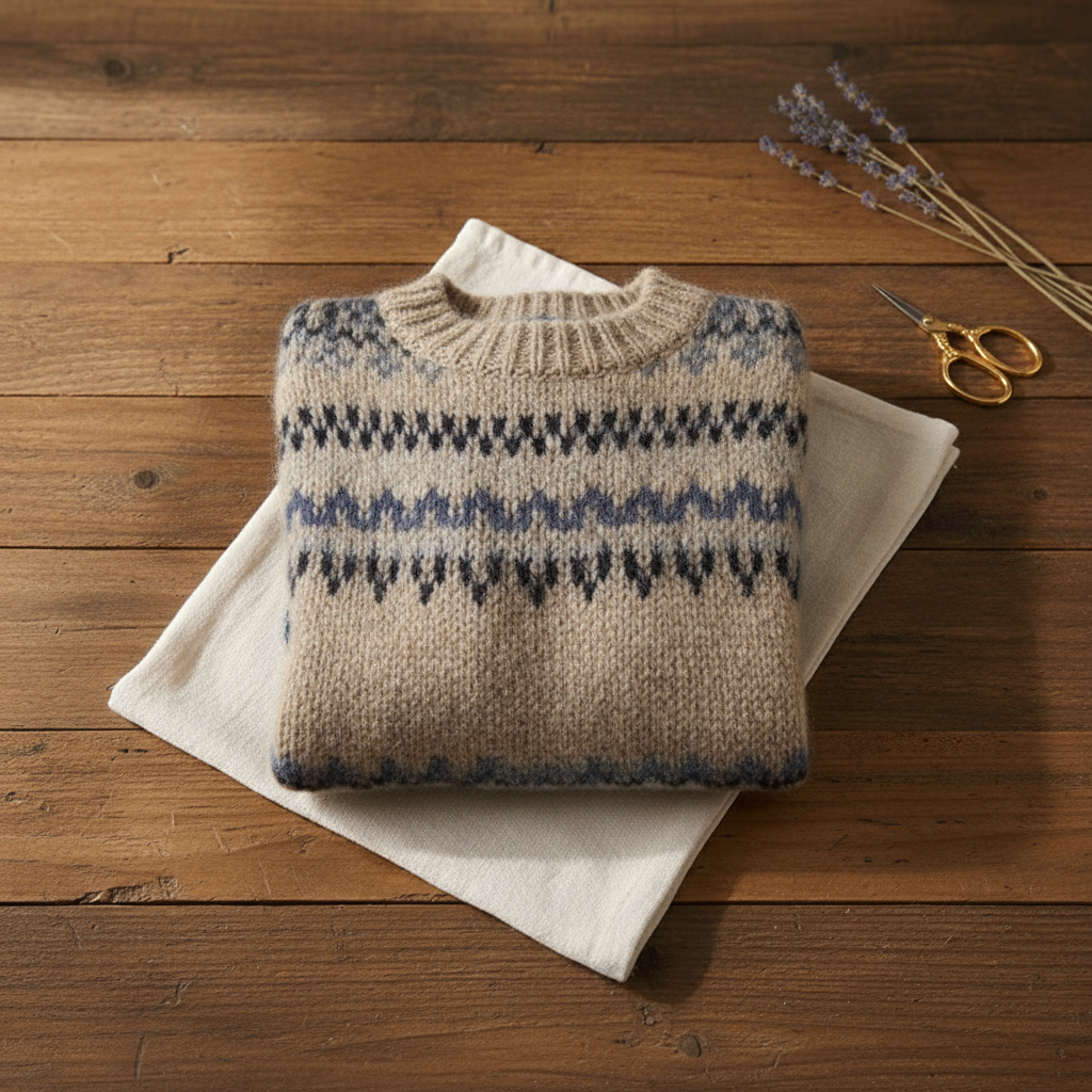 Veronica – Fair Isle Knit Jumper