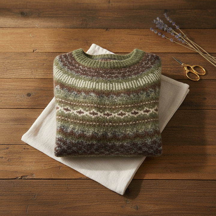 Xanthe – Fair Isle Knit Jumper