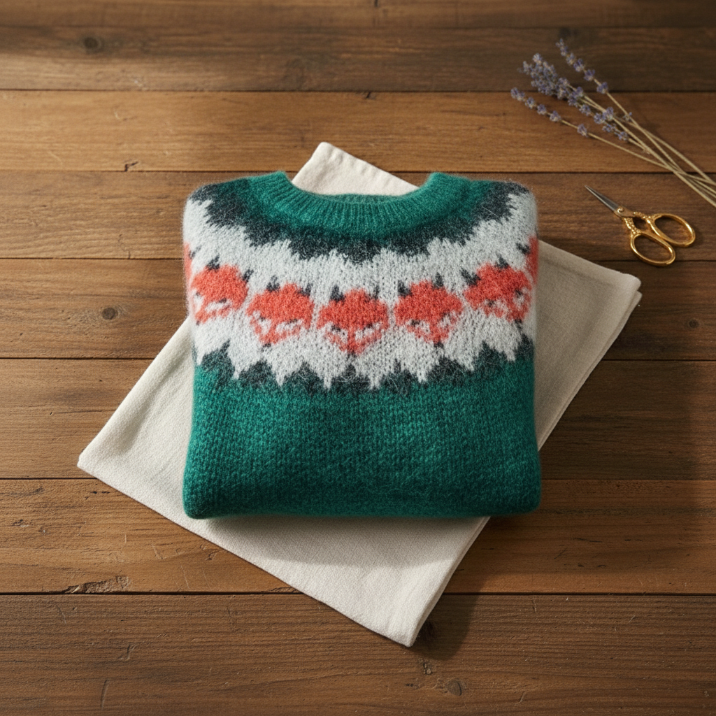 Edna – Fair Isle Knit Jumper