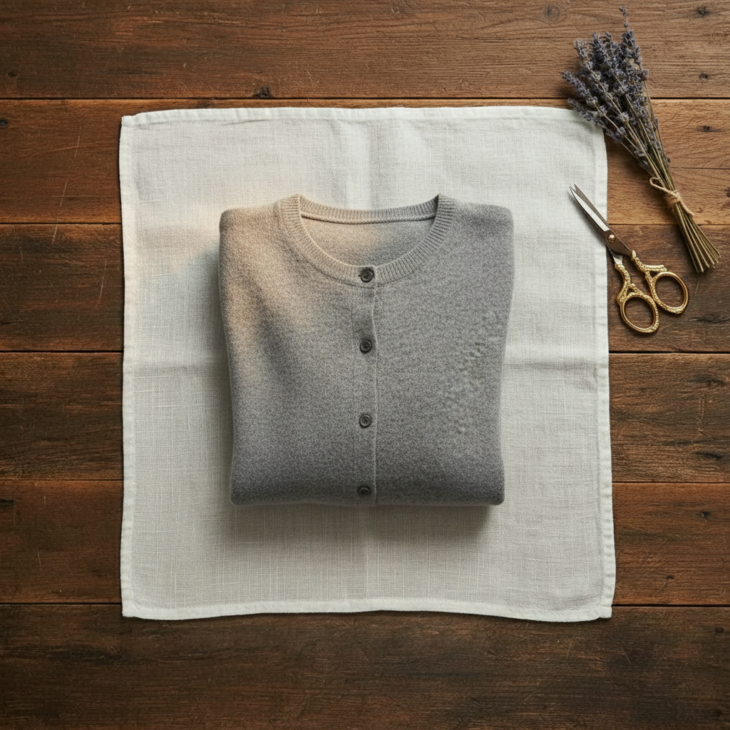 Brenda – Crew Neck Button-Front Knit Cardigan