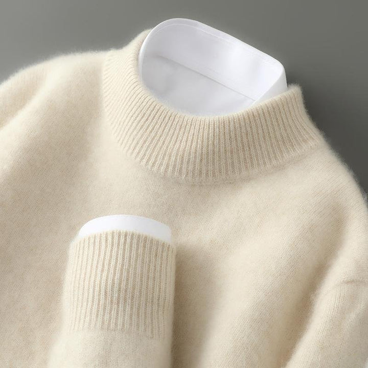 Fenella – Soft Knit Mock Neck Jumper