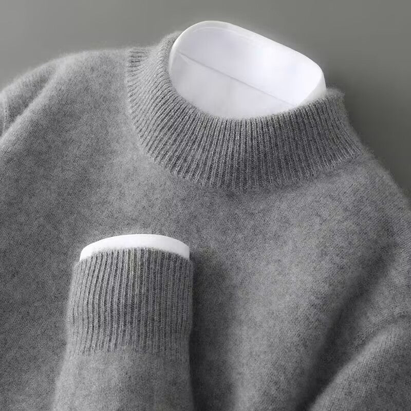 Fenella – Soft Knit Mock Neck Jumper