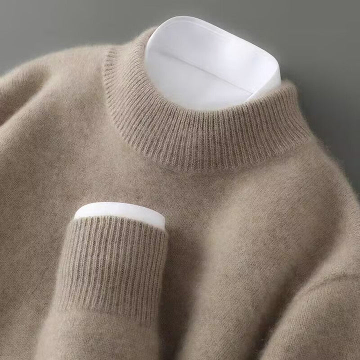 Fenella – Soft Knit Mock Neck Jumper