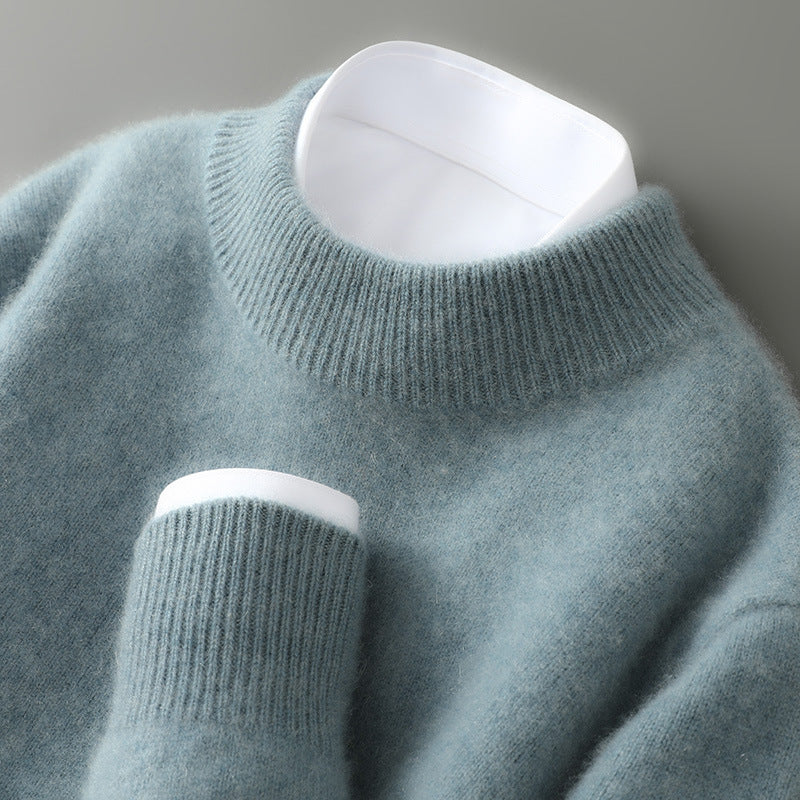 Fenella – Soft Knit Mock Neck Jumper