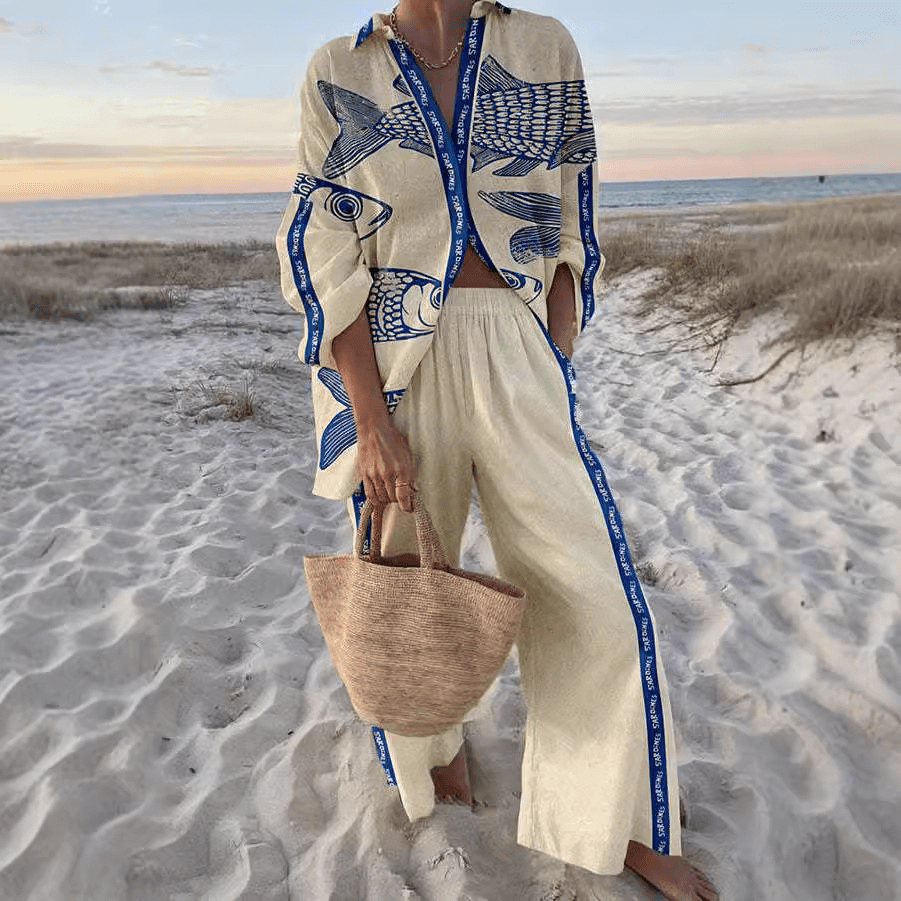 Aryanna | Linen-Look Set