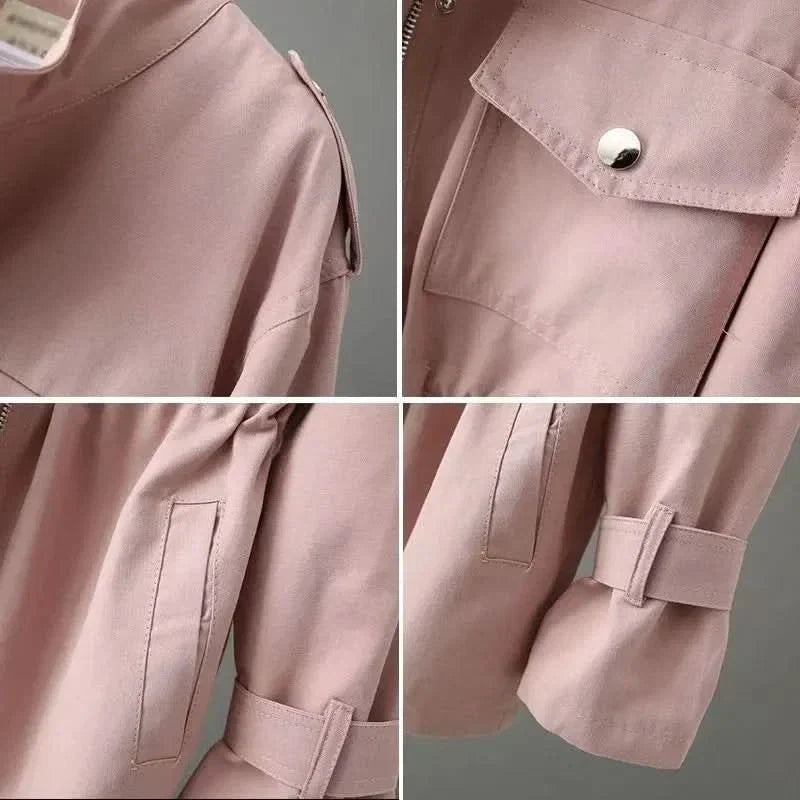 Shirley – Cinched Waist Utility Jacket