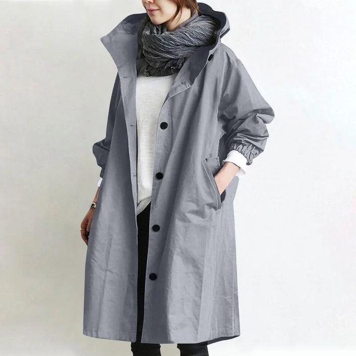 Minerva – Hooded Longline Trench Coat