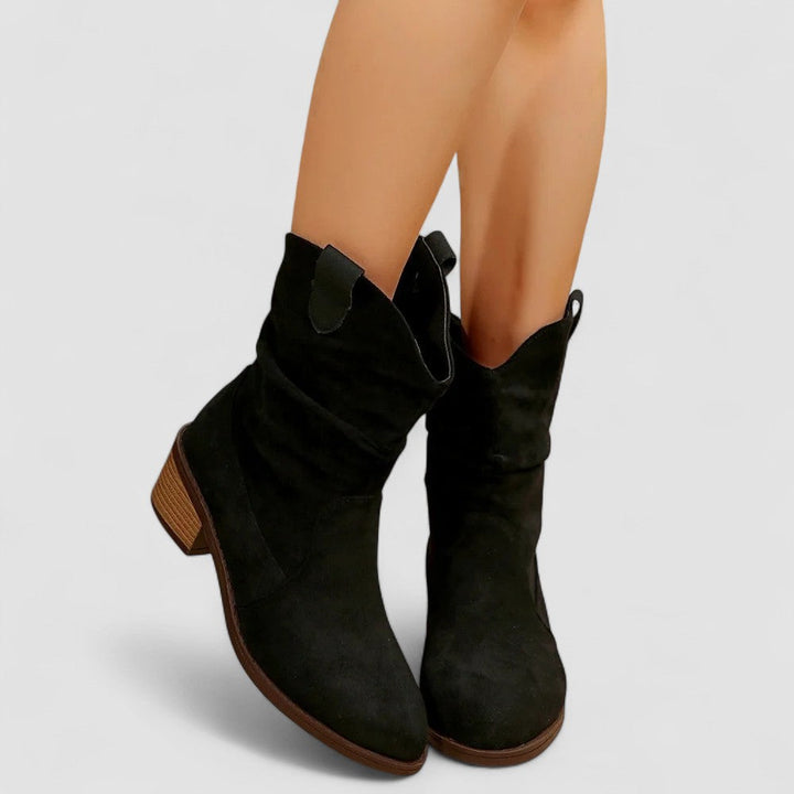 Katharine – Slouchy Mid-Calf Boots