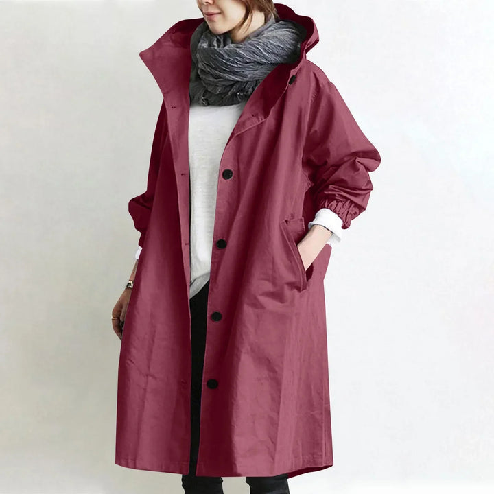 Minerva – Hooded Longline Trench Coat