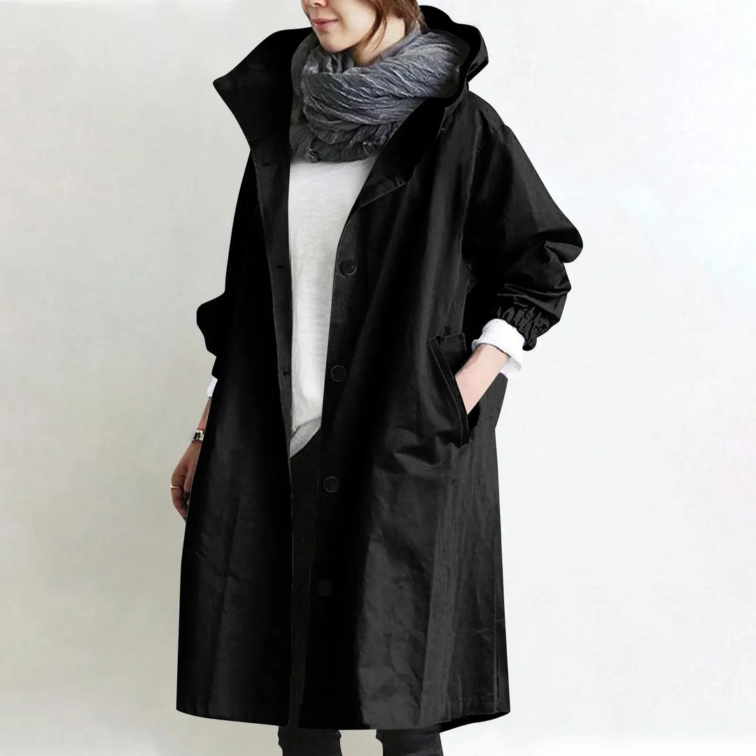 Minerva – Hooded Longline Trench Coat