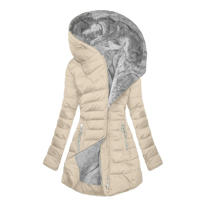 Deirdre – Quilted Hooded Padded Coat