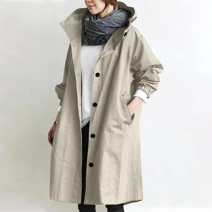 Minerva – Hooded Longline Trench Coat