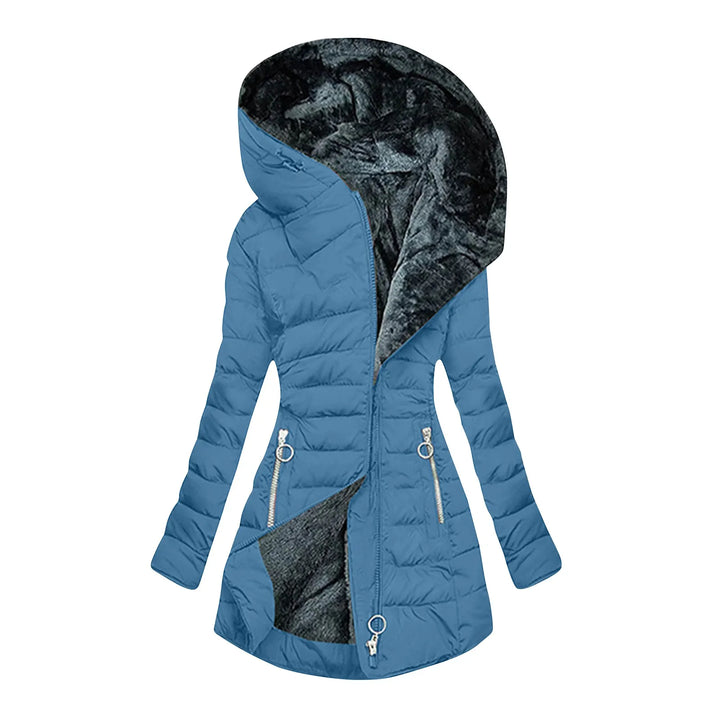 Deirdre – Quilted Hooded Padded Coat