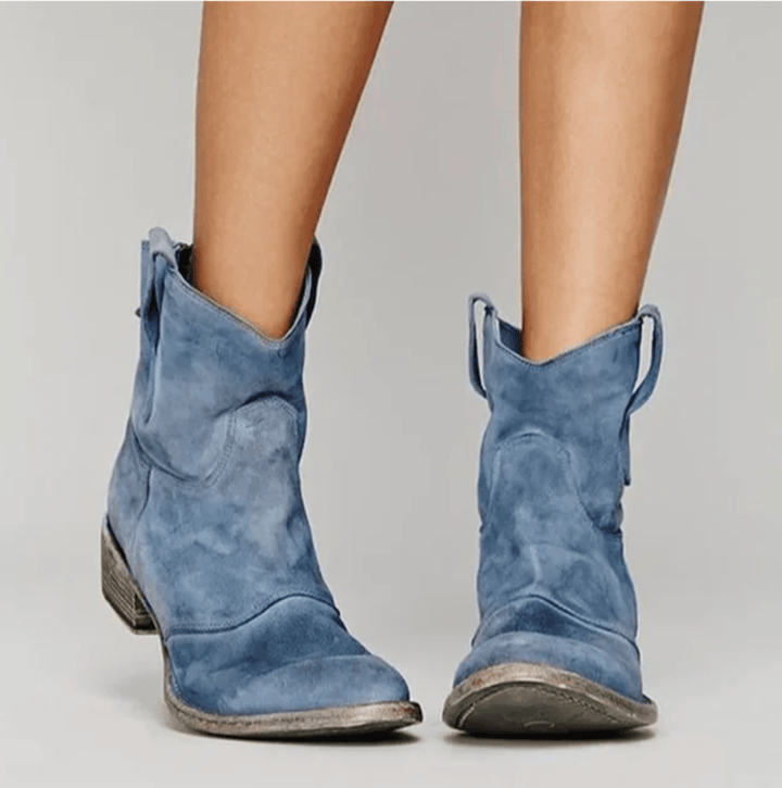 Heather – Western-Style Ankle Boots