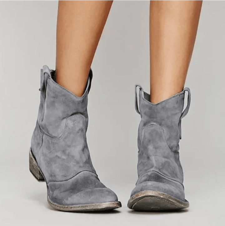 Pamela – Western Ankle Boots