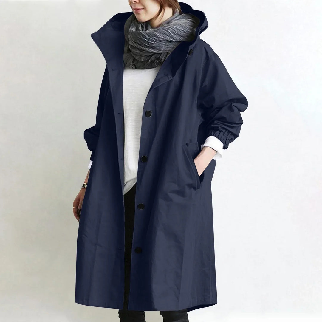 Minerva – Hooded Longline Trench Coat