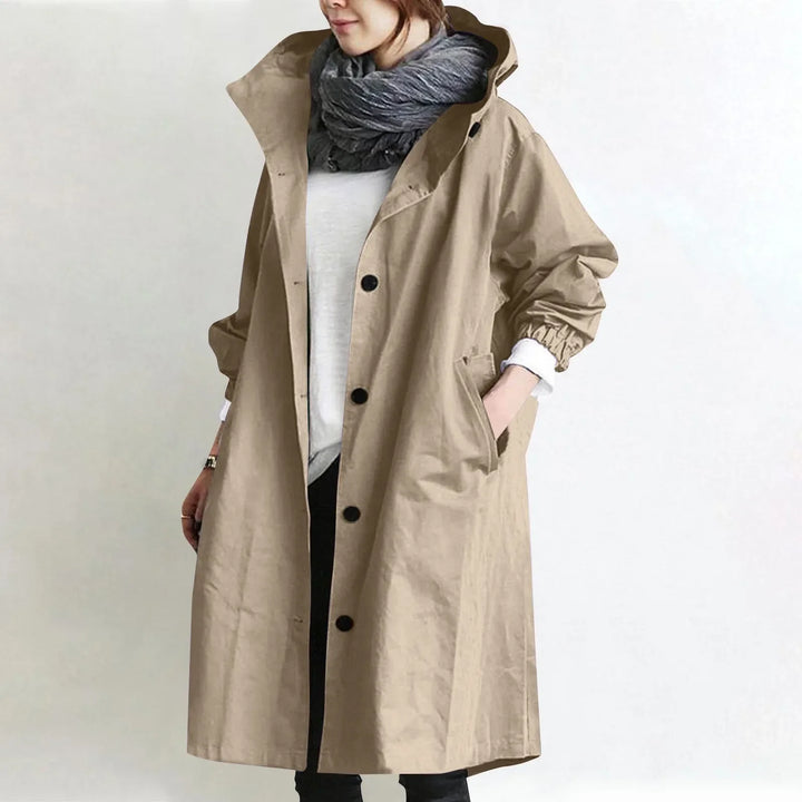 Minerva – Hooded Longline Trench Coat