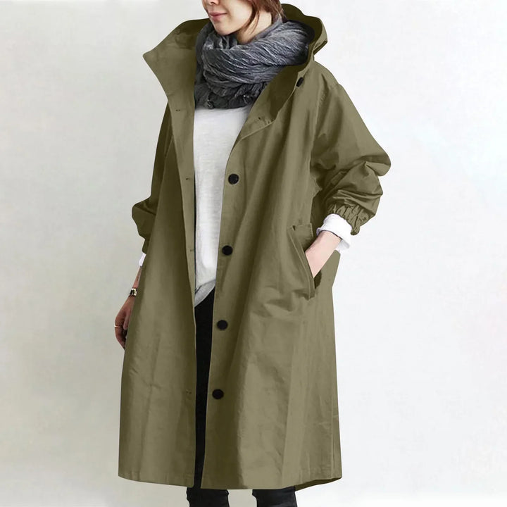 Minerva – Hooded Longline Trench Coat